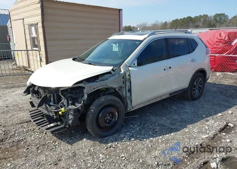 2016 Nissan Rogue Sl из США, поврежденный, VIN 5N1AT2MT9GC854985